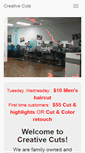 Mobile Screenshot of creativecuts.net